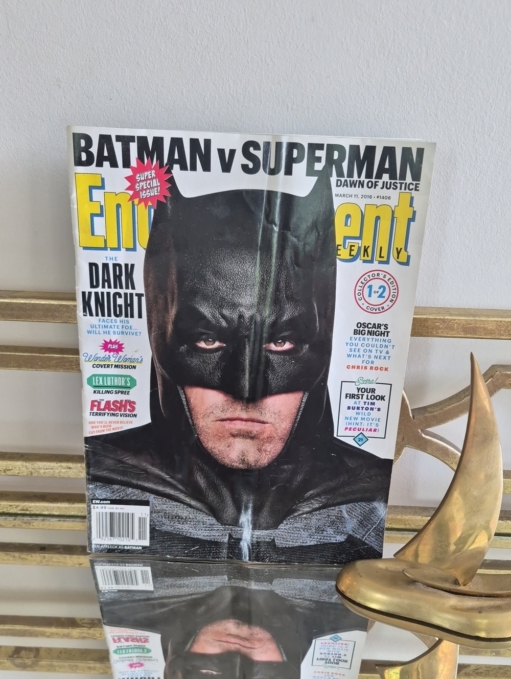 Batman v Superman Entertainment Weekly Cover - Collector Edition, March 2016.